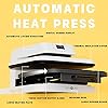 HTVRONT Auto Heat Press Machine for T Shirts - 15x15 Smart T Shirt Press Machine with Auto Release - Professional Heat Press for Sublimation, Vinyl, Heat Transfer Projects