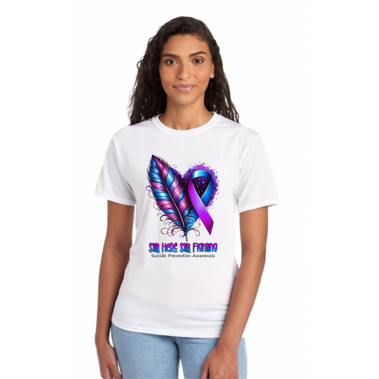 Still Here Still Fighting: Suicide Prevention Awareness T-shirt