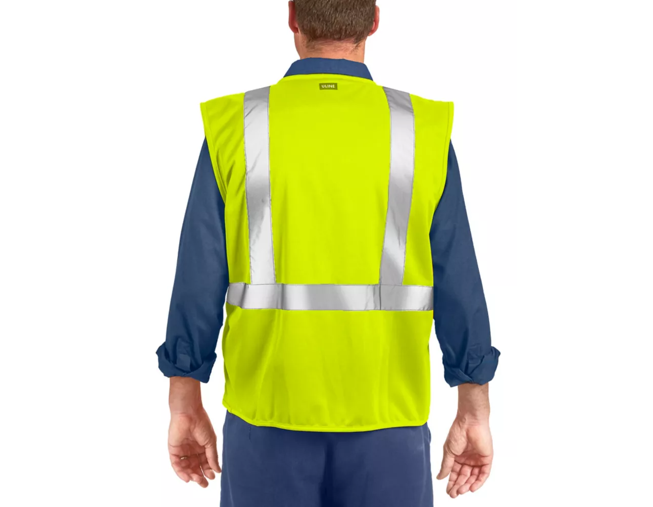 Solid Hi-Vis Safety Vest